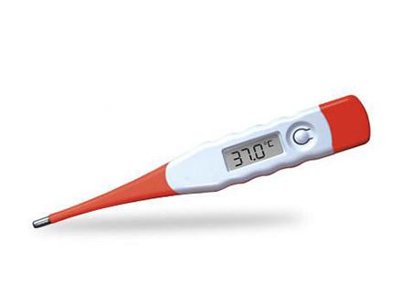 Thermomètre numérique flexbible (imperméable à l'eau)